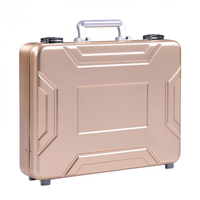 MS-M-05 Anodize Blue Aluminum Suitcase Briefcase For Sale Aluminum Model Case