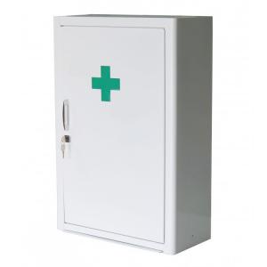 China Lockable Metal First Aid Cabinet , Large Wall Mounted First Aid Kit Cabinet on sale 