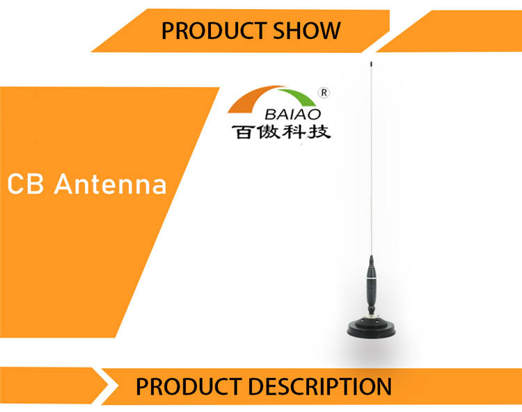 Outdoor CB mobile whip stainless steel 770S antenna