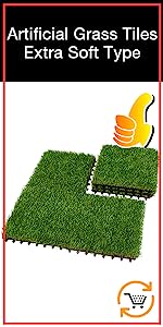 artificial grass tiles