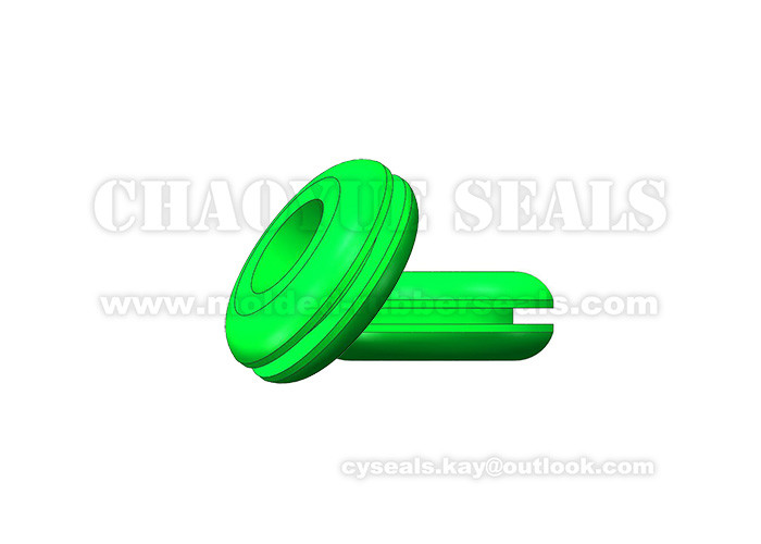 Propyl Alcohol Or Propanol Ethyl Carbinol And Nitrobenzene Resistance DN 15 mm Green Silicone Rubber Grommet Seal