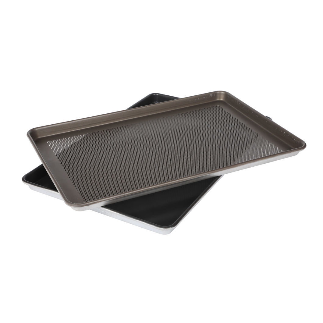 Versatile Aluminium Carbon Steel Baking Tray Pan Tool Kitchenware