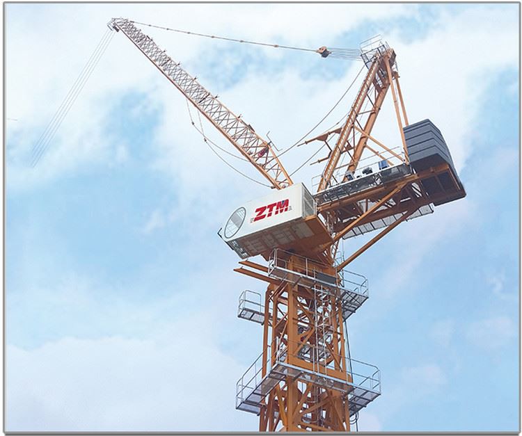 1.ZTL756 32ton luffing crane brief introduction