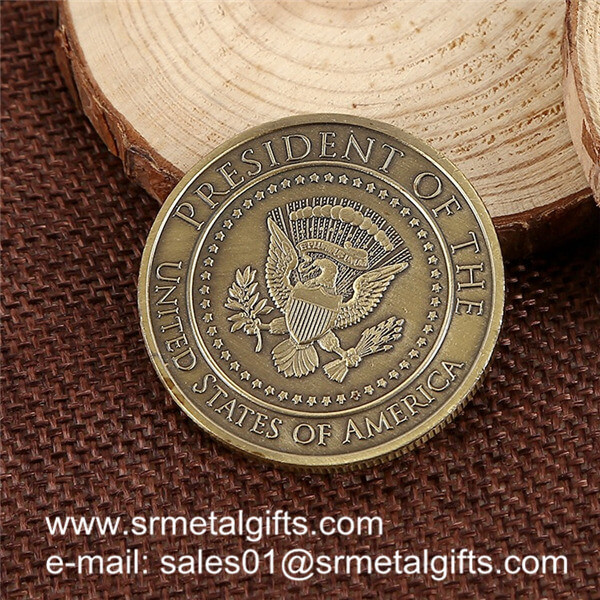 metal eagle souvenir token coins
