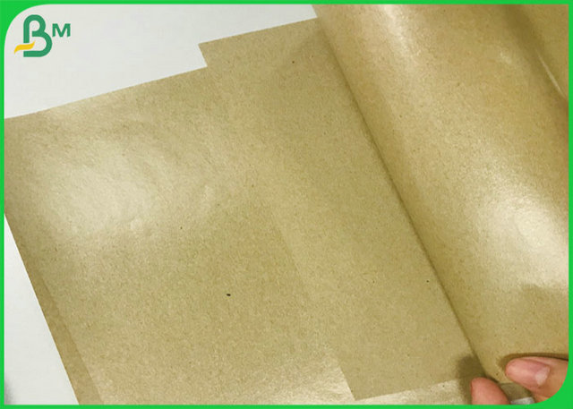 Food Grade Plastic Coated Kraft Paper Heat Resistant Single side Laminated