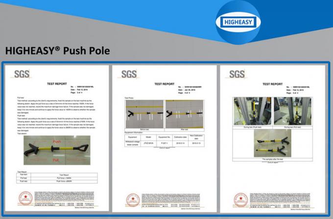 Push pull pole push pull stick used in oil and gas energy and offshore industry