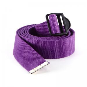 China Yoga strap with plastic buckle Yoga Accessories on sale 