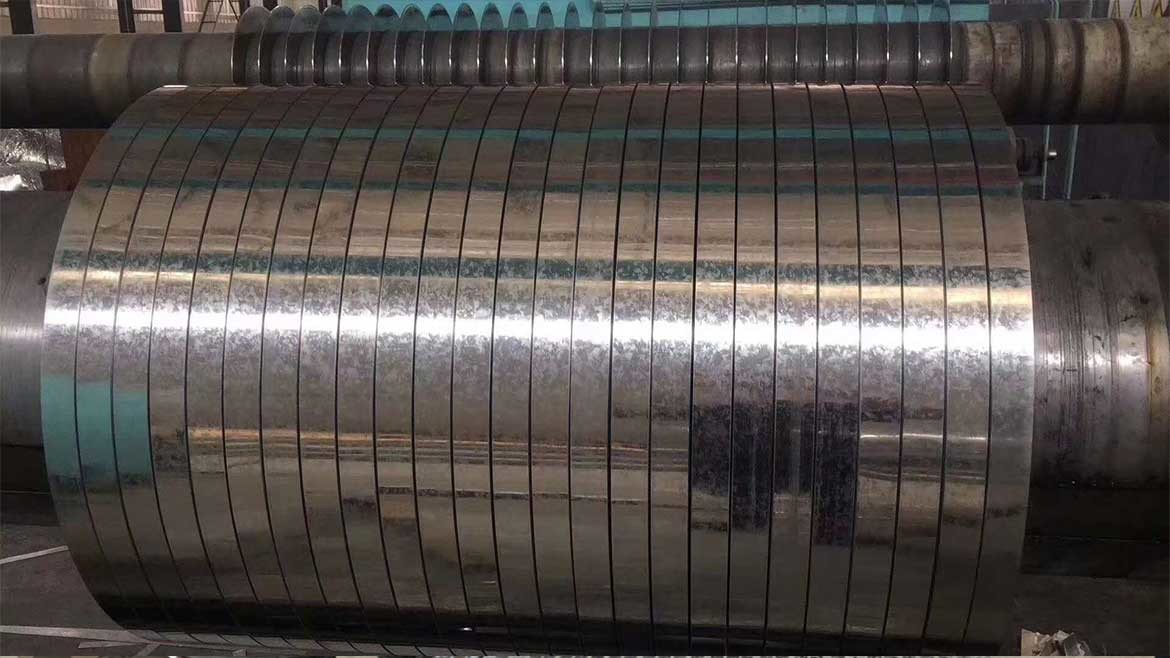high quality narrow galvanized steel strip coil