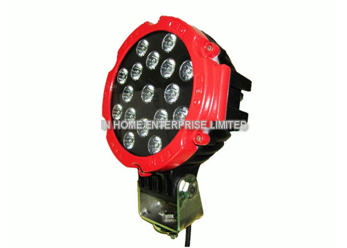 10-30V Round Super Bright IP67 LED Work Lamps 51W 4680LM LED Off Road Light