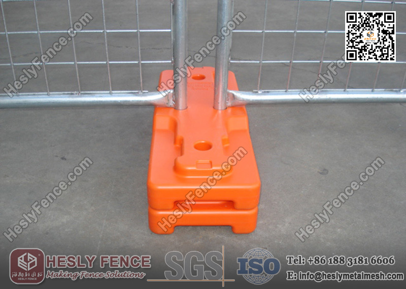 8cm height plastic block fence feet