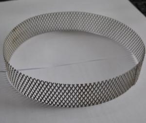China 304 Stainless Steel Wire Expanded Mesh Circle As Filter , Metal Mesh Type on sale 