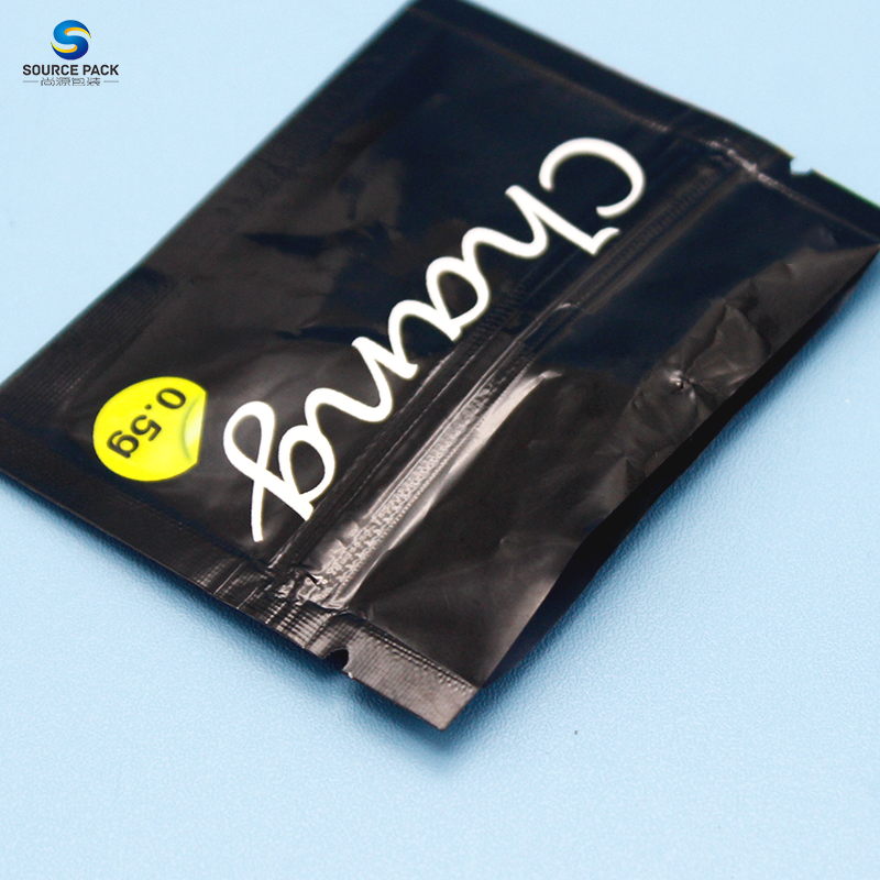 Gravure Printing Mylar Weed Packaging Bag Ziplock for High-End Products