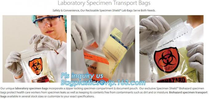 LDPE Asbestos Bags Transparent / Clear - Plain or Printed, Printed Asbestos Bag, Asbestos waste Bag, Asbestos Colour Fil 273