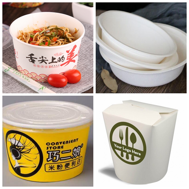 PE coating noodle bowl paper