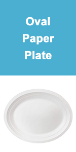 Oval Paper Plate