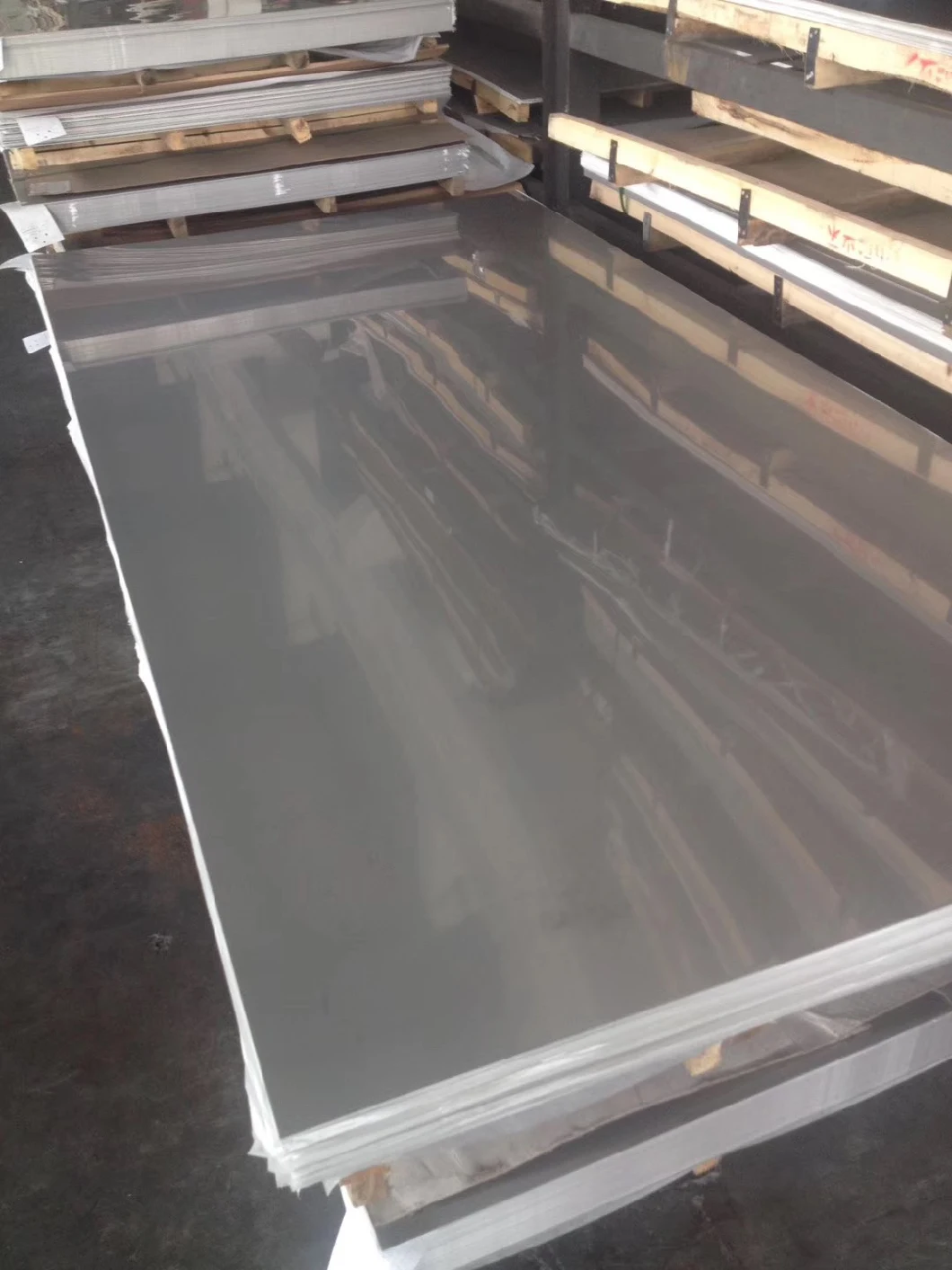 Cold Rolled PVC 1 mm Thick 316ti Stainless Steel Sheet Plate