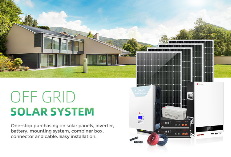 On Grid Off Grid Hybrid Solar PV System - Xindun China