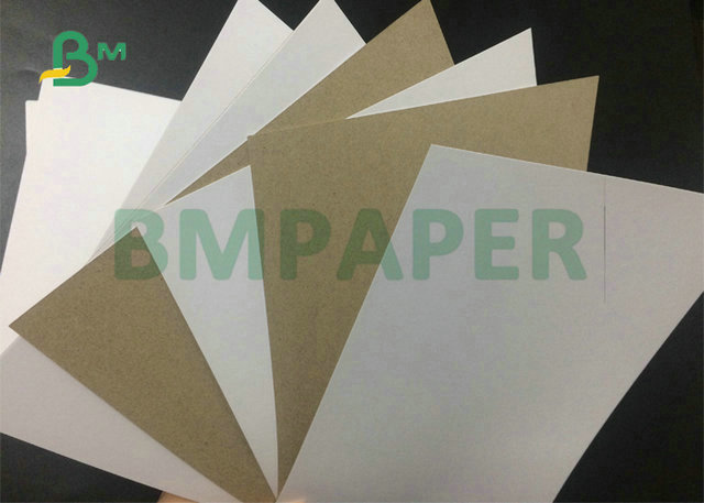 65 x 92cm 250gsm 300gsm 350gsm White Back Coated Duplex Board For Normal Package 