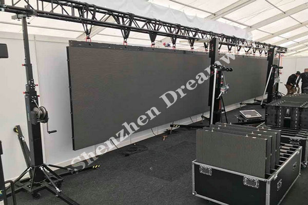 outdoor rental led screen hire