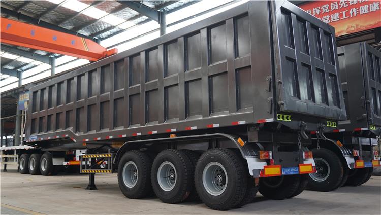 80 Ton Hydraulic Dump Tipper Trailer for Sale in Namibia