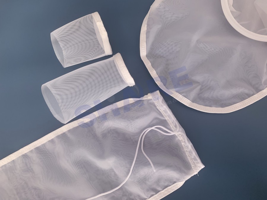 sewn filter mesh bag
