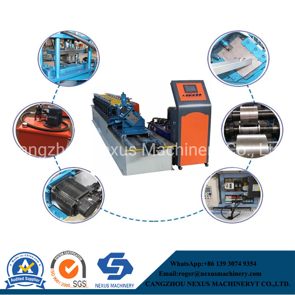 Stud & Track Roll Forming Machine for Steel Frame Building Construction