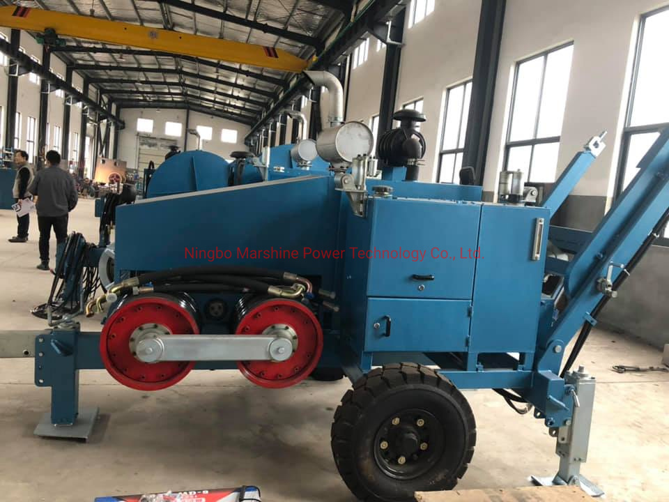 Hydraulic Puller with Diesel Engine for Transmission Lines