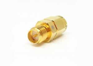 China Gold Plated RP SMA Male To SMA Male SMA RF Connector on sale 