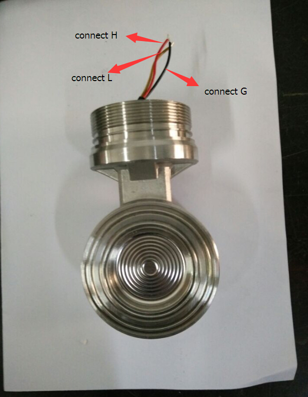 metal capacitance pressure sensor with high accuracy