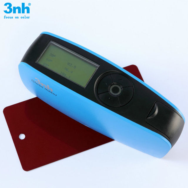 Cheap 1000gu digital gloss meter in paper with 60 degree 3nh YG60 AA battery
