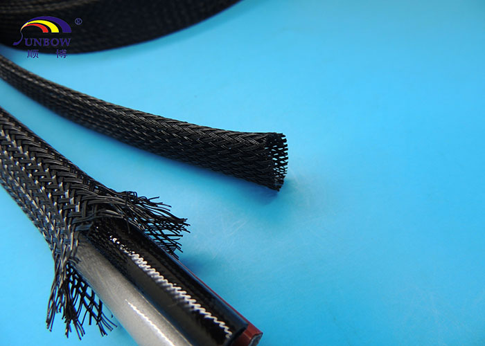 Expandable Baided PET cable protection sleeving
