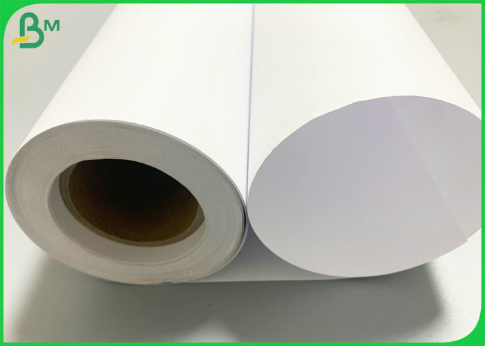 Plotter Paper Matt 80gsm 61cm x 50m A1 A2 Inkjet Plotter Uncoated Paper 