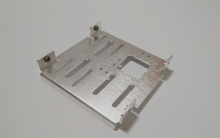 High precision aluminum alloy stamping brackets with clear anodization