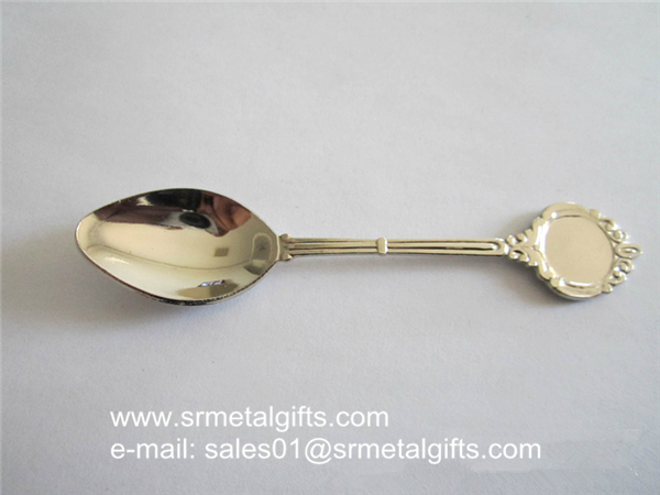 metal Paris travel souvenir spoons
