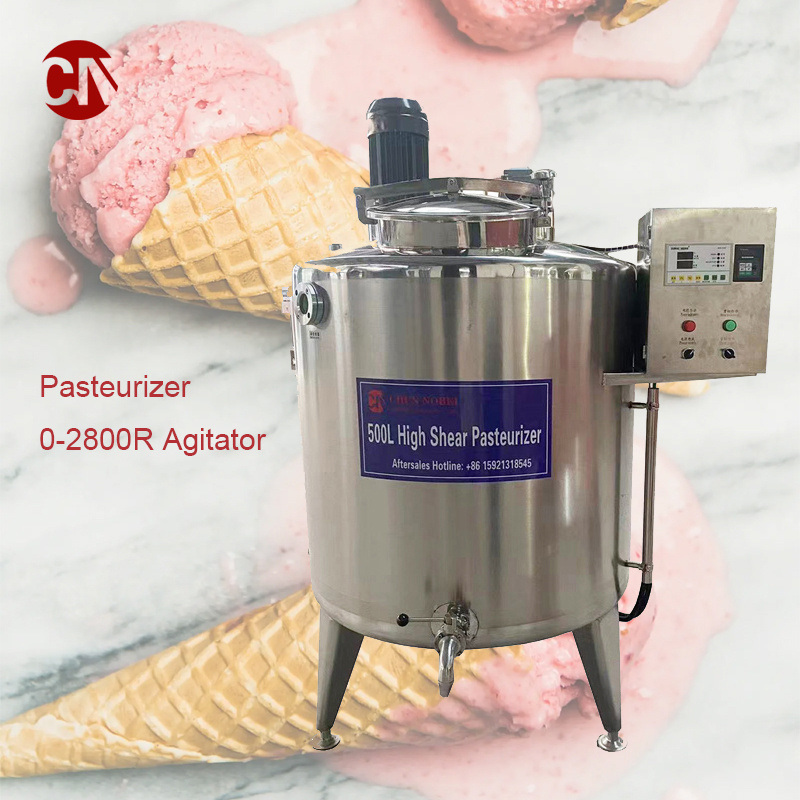 Aile Company High Quality Margarine Making Machine with Heating Type Vacuum Emulsifying Mixer Machine