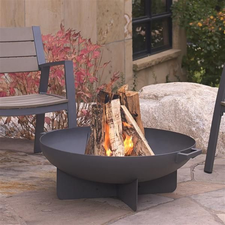 Outdoor Corten Steel Fire Pit Table Garden Corten Firepit Furniture