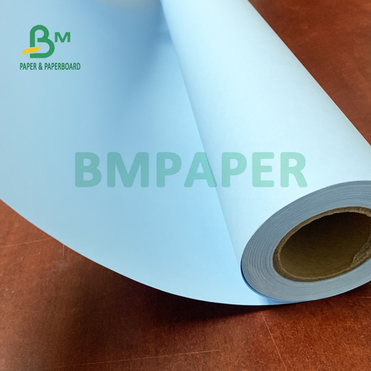 20LB Double Sides Blue Engineering Copy Paper Uncoated 620mm X 100m 