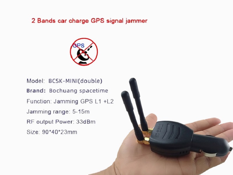 Mini vehicle GPS Signal Jammer anti positioning anti tracking GPS jammer GPS positioning signal jammer Cigarette lighter