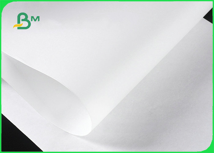 70gsm White Kraft Wrapping Paper For Bread Package Moistureproof 700 x 1000mm
