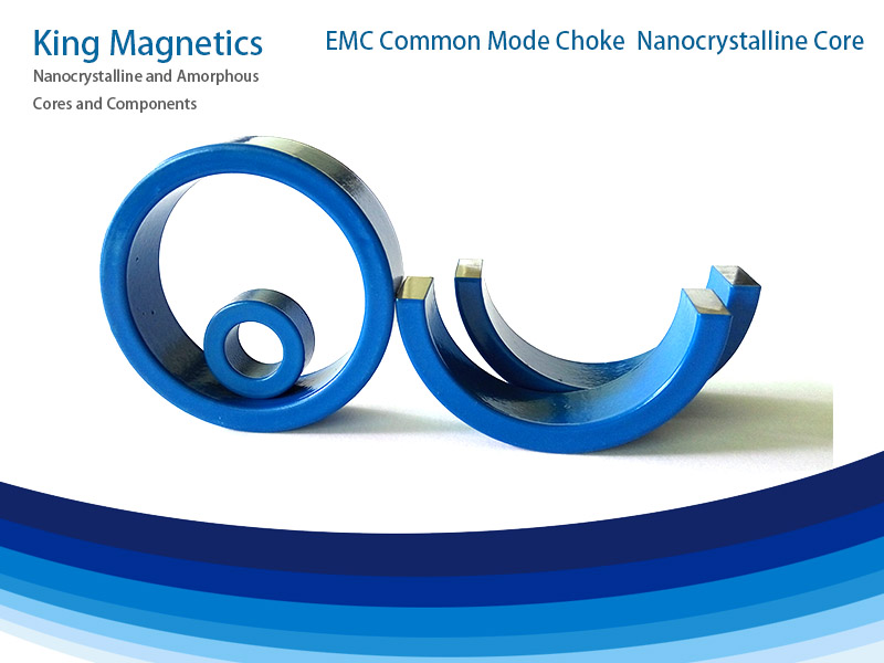 King Magnetics Customizes High Performance Amorphous and Nanocrystalline Toroid and Cut Type Soft Magnetic Cores