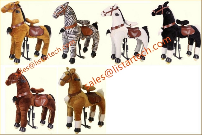 rideable toy horse that moves