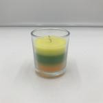 Aroma Home Colorful Layered Gradient Scented Paraffin wax candle
