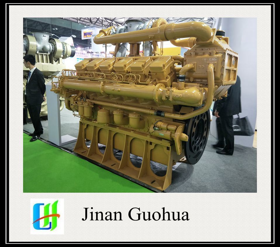 Jichai Jinan Diesel Engine Chidong 6190 Marine Engine Parts Upper Thrust Main Bearing