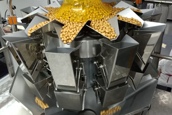 10 Head 0.8L/1.6L/2.5L Multihead Weigher Packing Machine For All Small Size Products 0