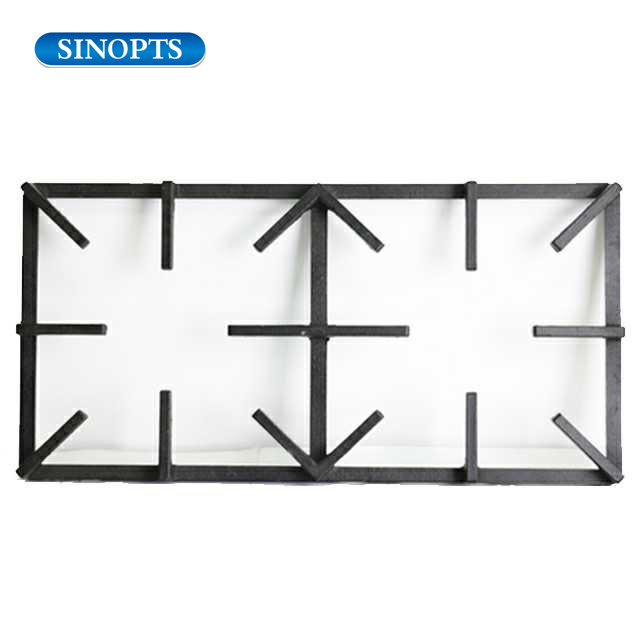 Round Grill Grates Matte Enamel Cast Iron Enamelled Pan Support