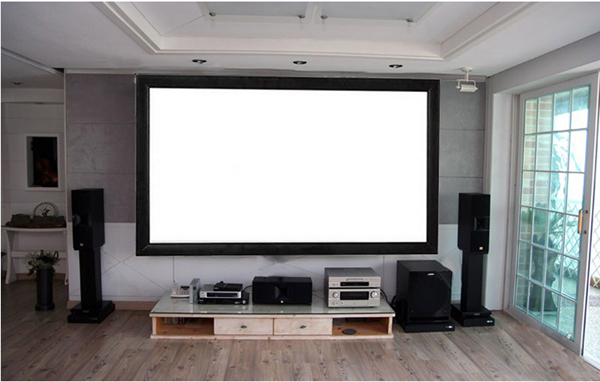 120" 16:9 fixed frame projection projector screen HD 3D TV home theater nano soft screens