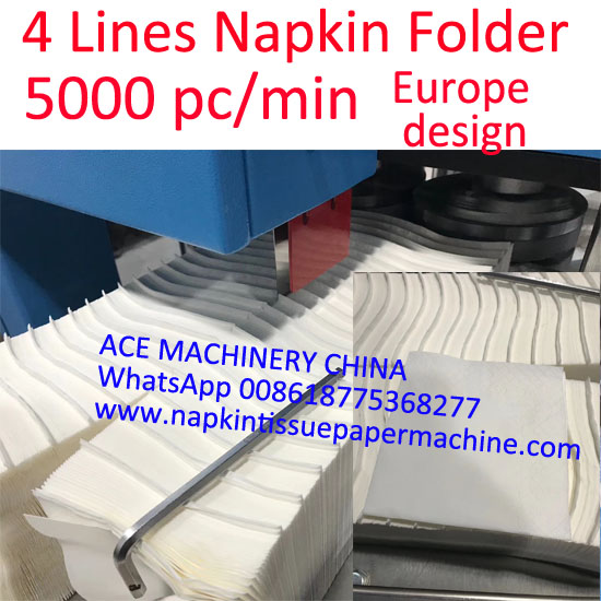 paper napkin converting machine