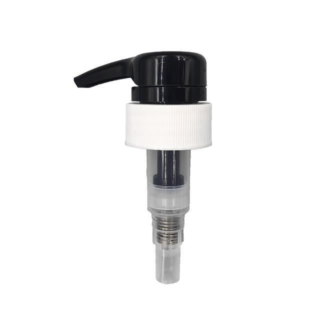 New Type Top Sale Shampoo Output 4cc Ribbed Closure 28/410 Lotion Pump for Cream Shampoo Bottle