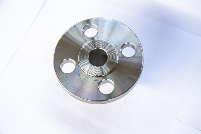 Zinc Plated 316 Forged Stainless Steel Flanges / Threaded Slip On Flange 2