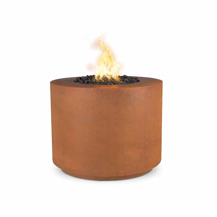 Outdoor Decoration Corten Steel Wood Burning Fire Pit For Garden And Backyard